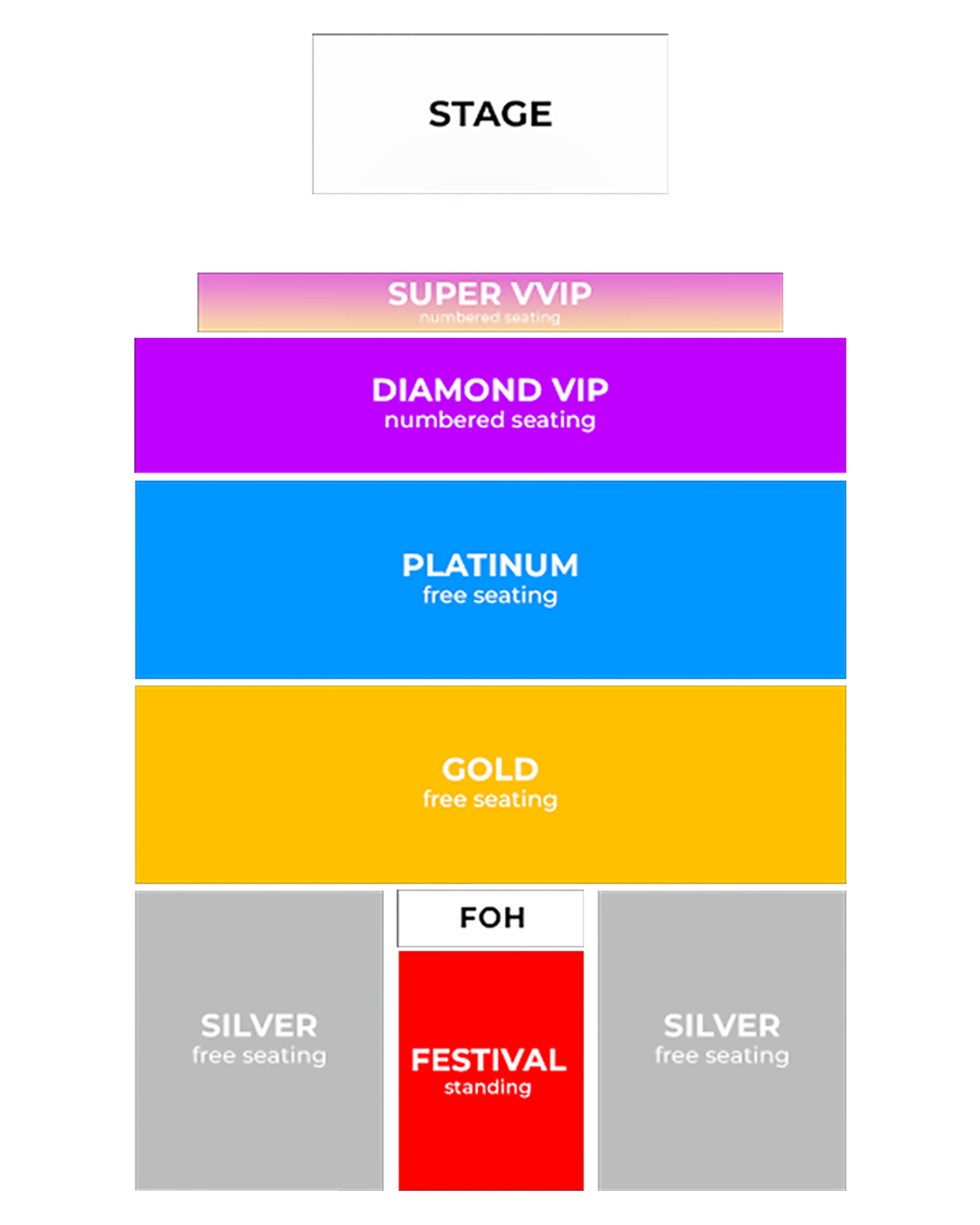 Layout Seat -  Michael Guang Liang | OCBC Music Privileges